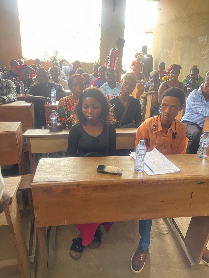 A gathering in Lutendele