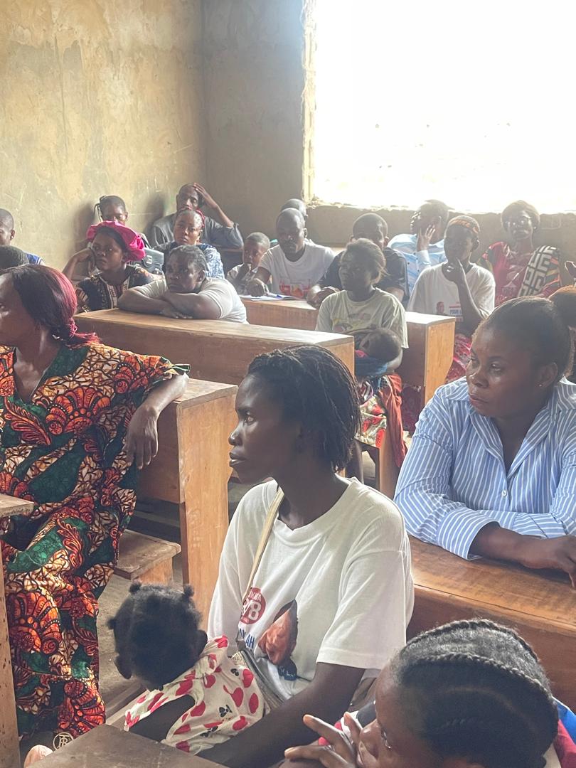 Community participation in Lutendele